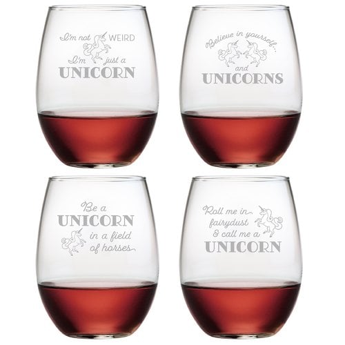 Stemless Wine Glasses