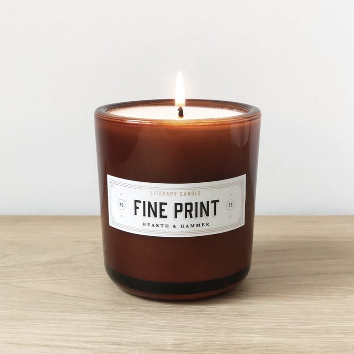 Hearth & Hammer General Fine Print Literary Soy Candle Products That