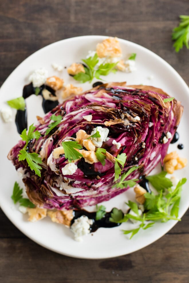 Roasted Radicchio Wedge Salad