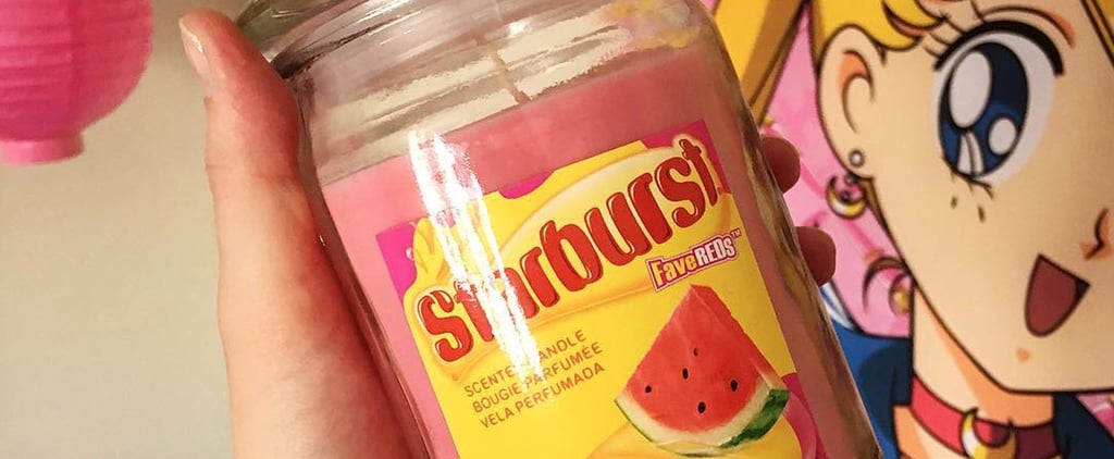 Skittles and Starburst Scented Candles