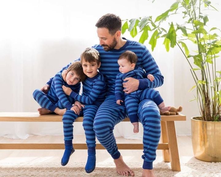 Hanna Andersson Classic Stripes in Deep Blue Sea Collection ($12-$64)