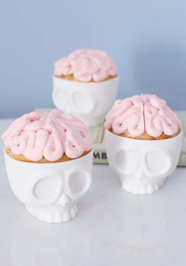 Baking on the Brain Cupcake Molds ($13)