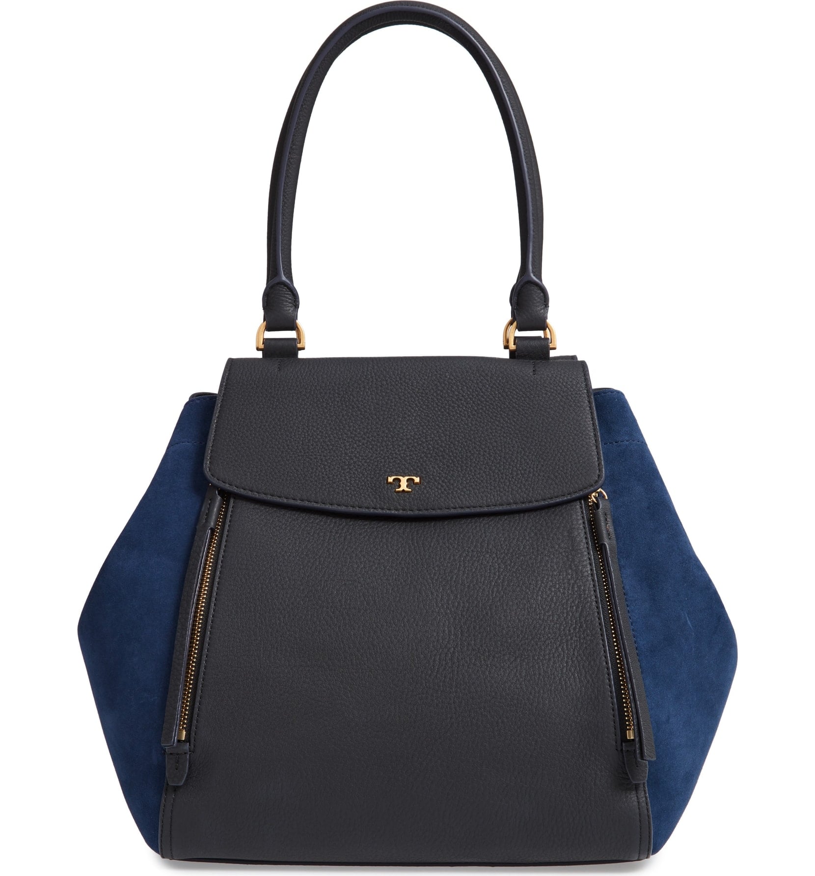Tory Burch Half Moon Leather Satchel | 16 New Designer Bags So Good, You'll  Be Saying 