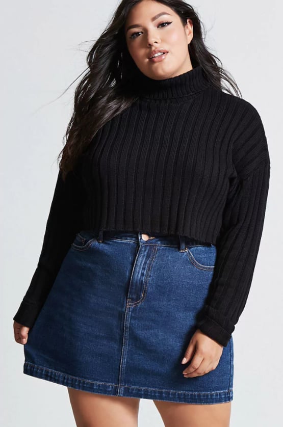 Forever 21 Cropped Turtleneck