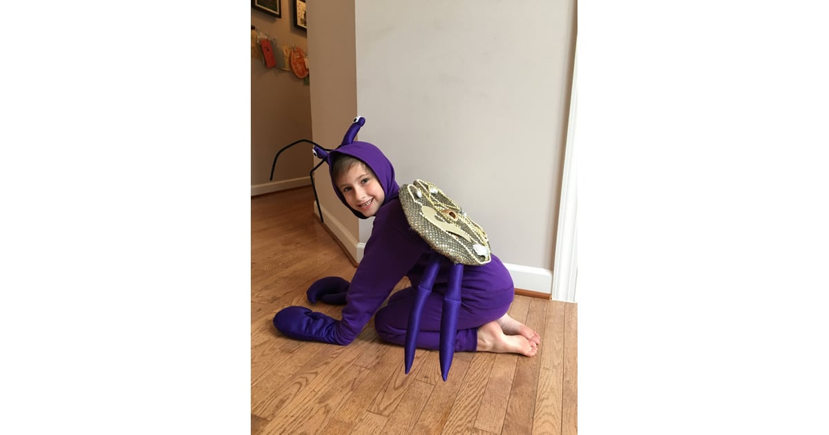 Tamatoa Jumpsuit With Shiny Shell Halloween Costumes Your Moana Lover Will Want To Wear Beyond The Reef Popsugar Family Photo 7