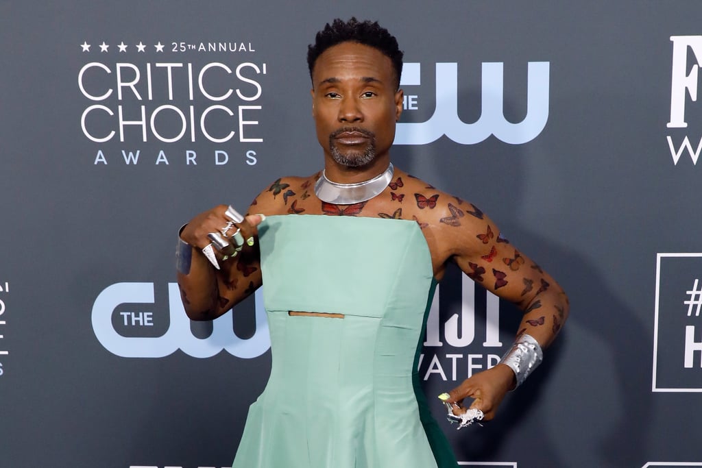 Billy Porter at the 2020 Critics' Choice Awards