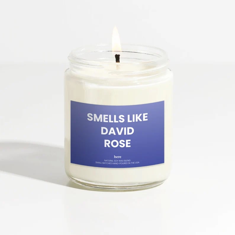 Smells Like David Rose Soy Wax Candle