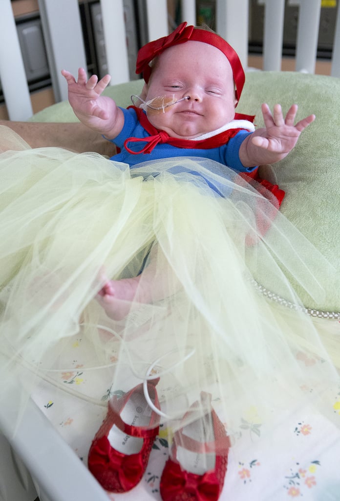 Babies in Halloween Costumes at Hospital