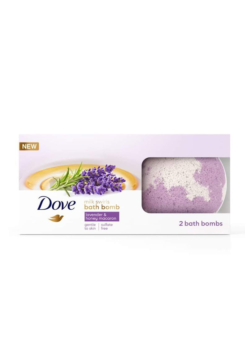 Dove Milk Swirls Lavender and Honey Bath Bomb