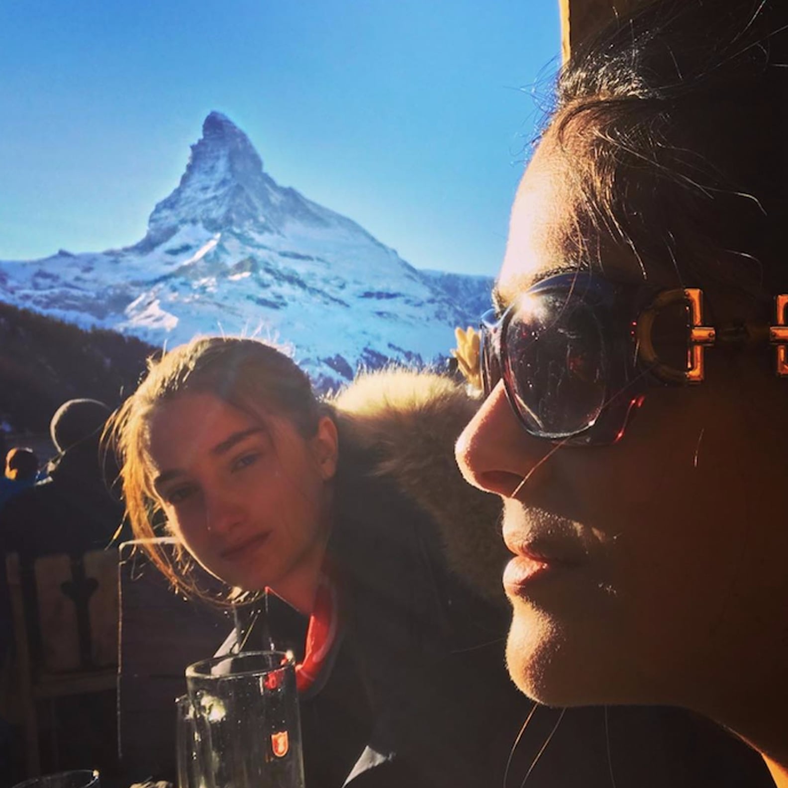 Salma Hayek's Family Vacation in Switzerland December 2016 | PS Latina
