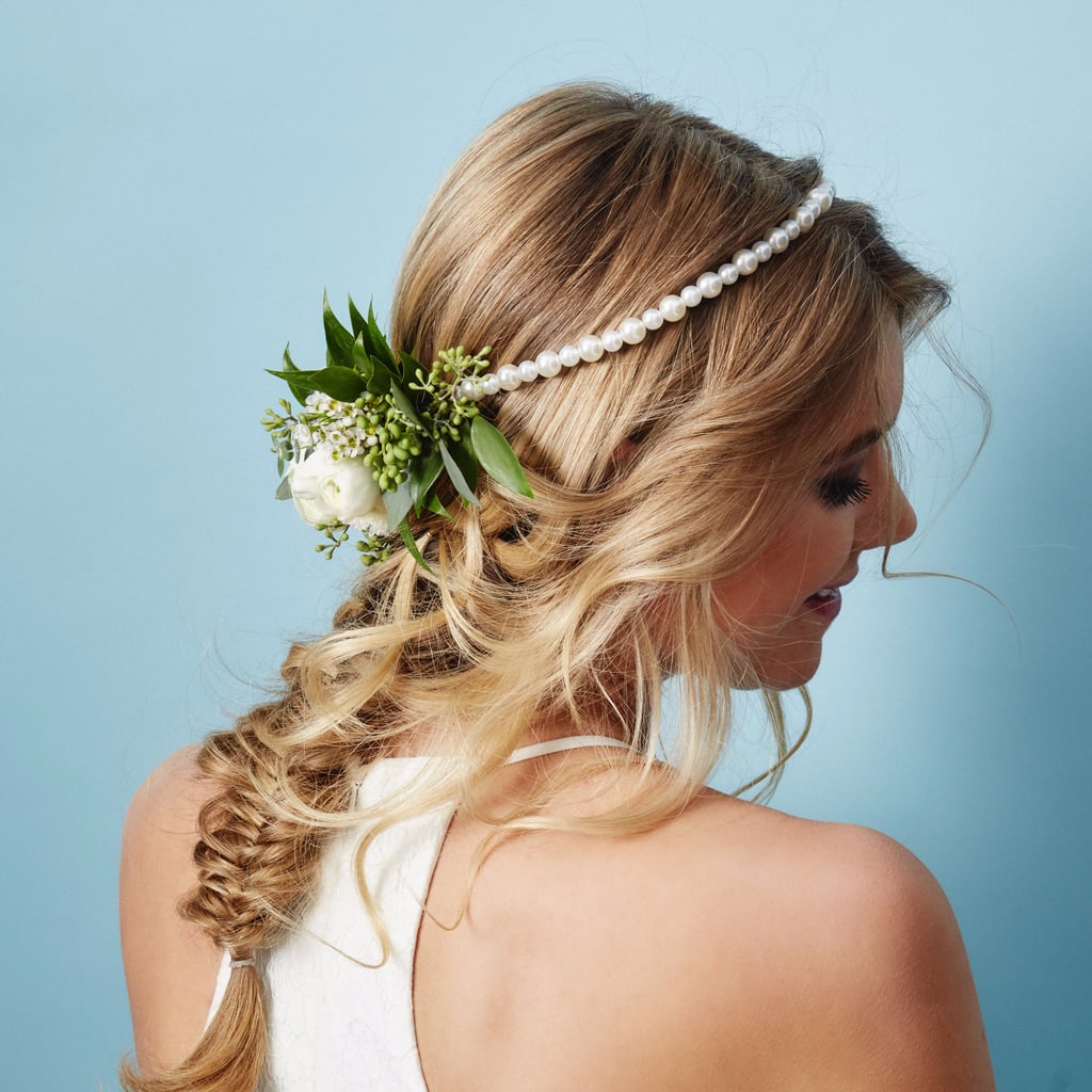 20 Bridal Hairstyles with Real Flowers  Aisle Society