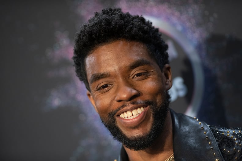 US actor Chadwick Boseman poses in the press room during the 2019 American Music Awards at the Microsoft theatre on November 24, 2019 in Los Angeles. (Photo by Valerie MACON / AFP) (Photo by VALERIE MACON/AFP via Getty Images)