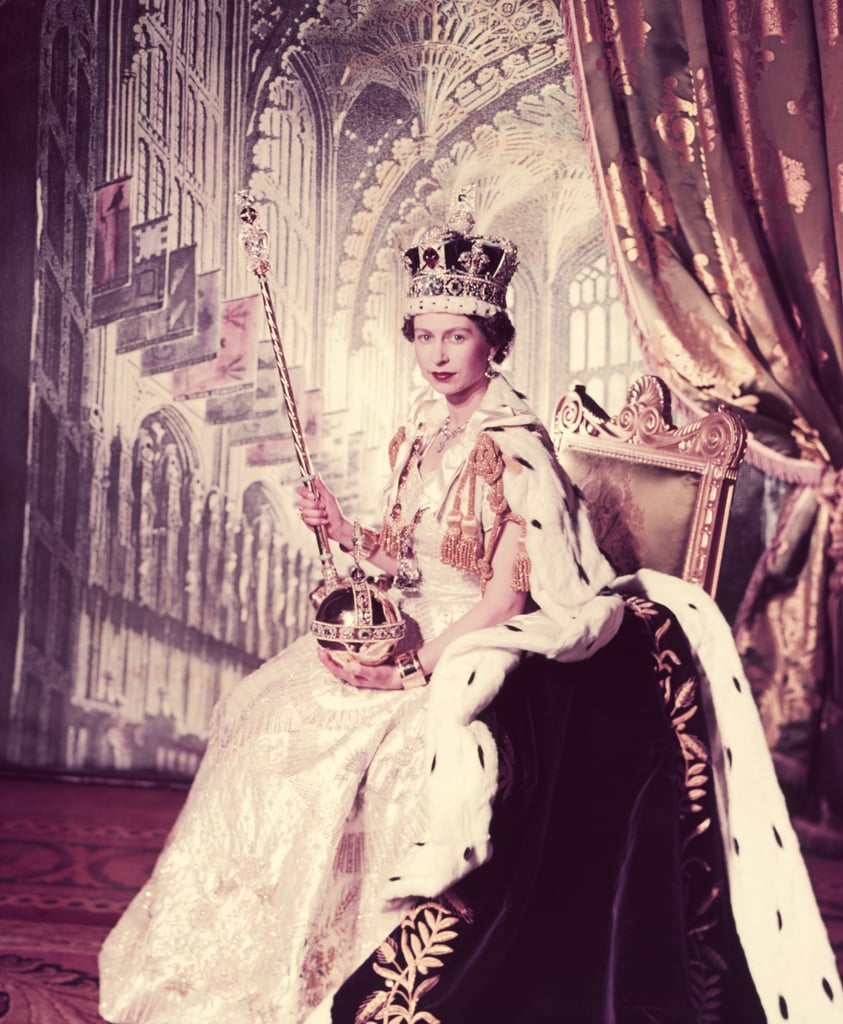 Queen Elizabeth's Coronation Dress and Crown