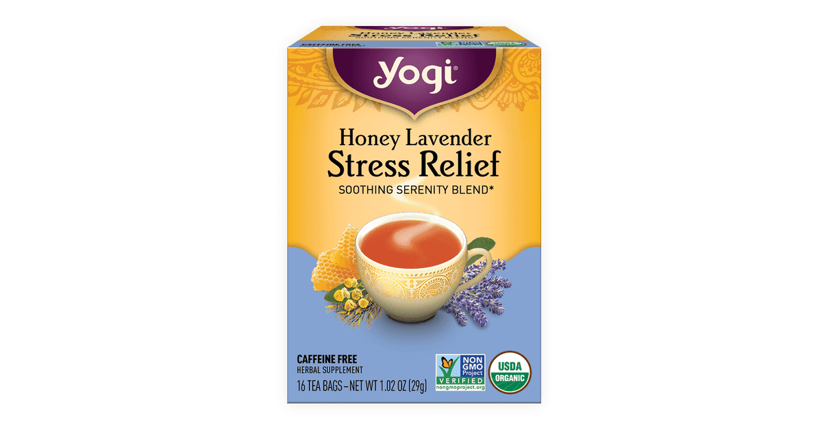 Yogi Honey Lavender Stress Relief Tea | These Are the Best Self-Care