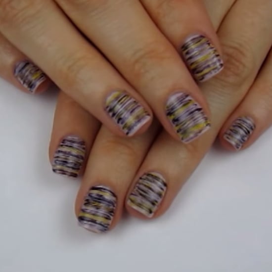 Dental Floss Nail Art Tutorial | Video