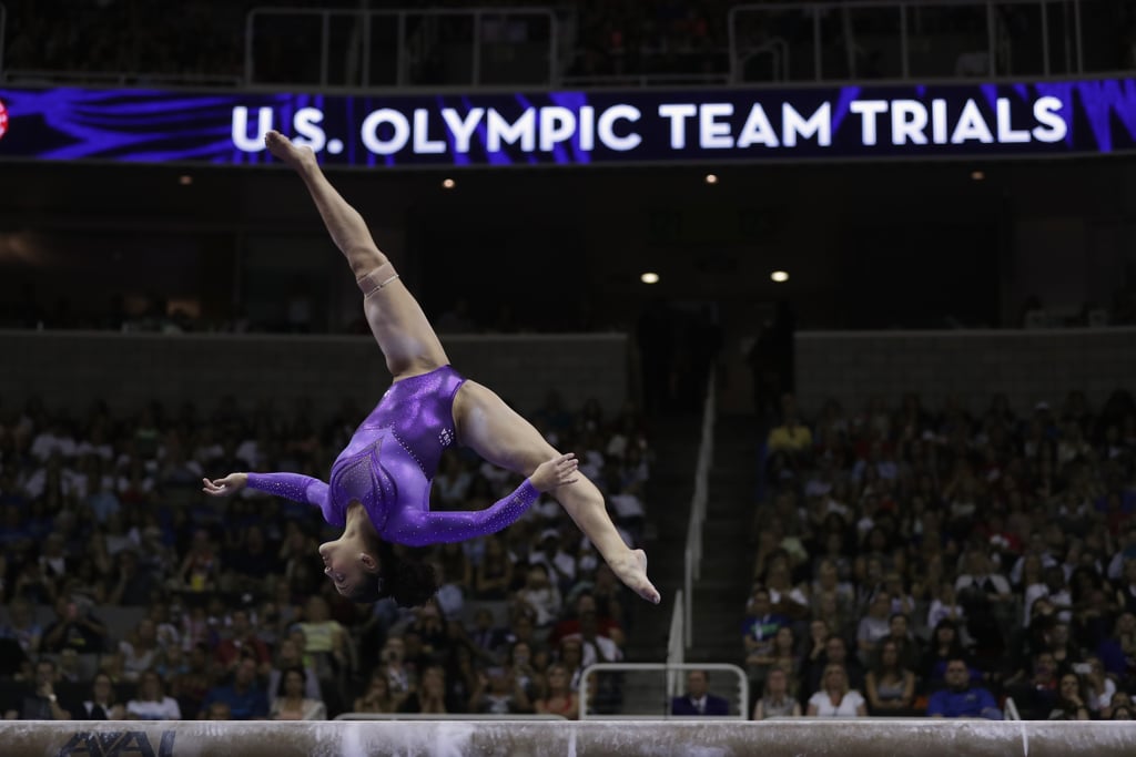 When She Scored the Highest Score on Balance Beam at the US Olympic Women's Gymnastics Team Trials