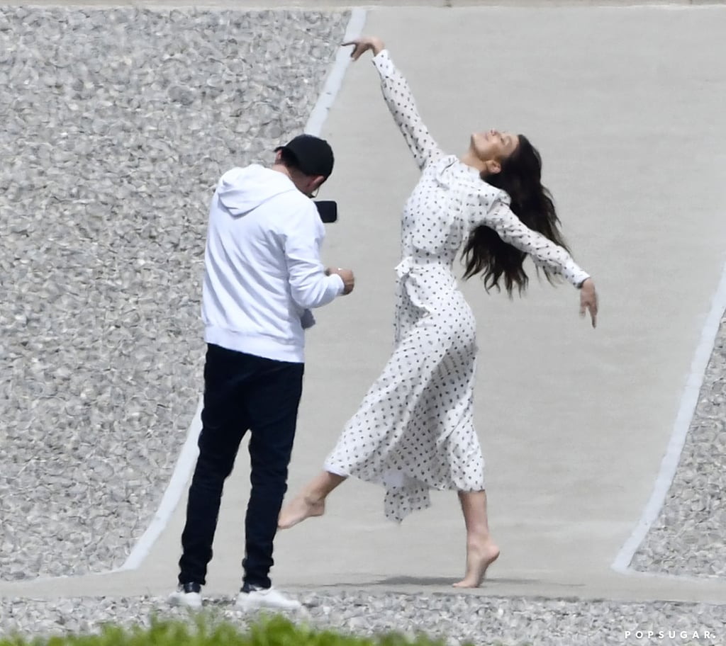 Leonardo DiCaprio Taking Pictures of Camila Morrone May 2019