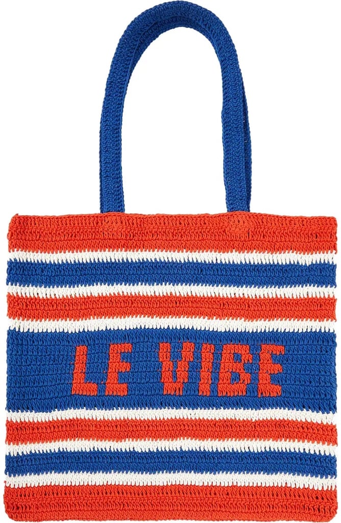 Clare V. Michel Crochet Cotton Tote
