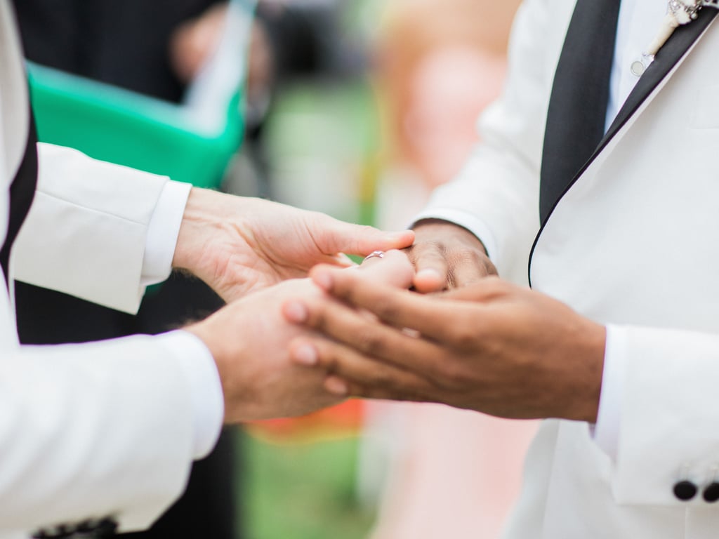Groom Sees Color For the First Time at His Wedding