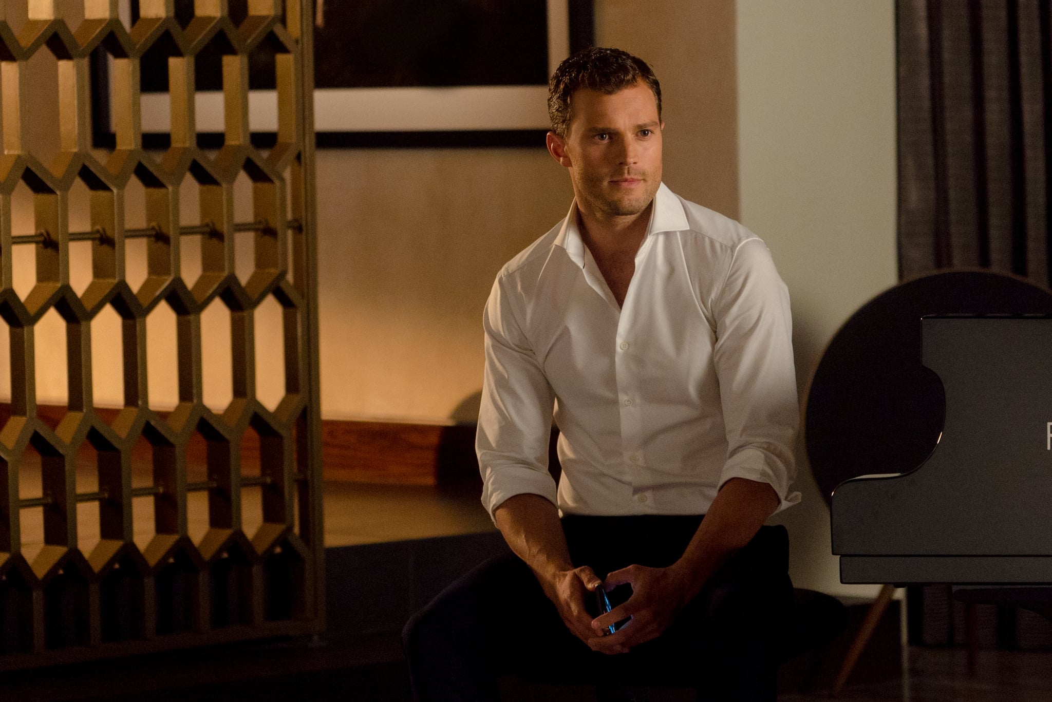 Christian Grey Facial Hair In Fifty Shades Darker Popsugar Beauty 