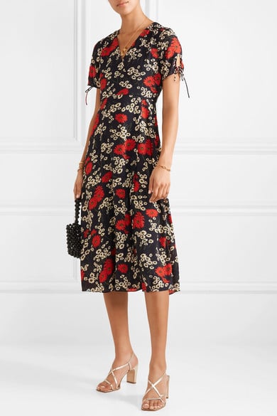 Madewell Crepe de Chine Midi Dress