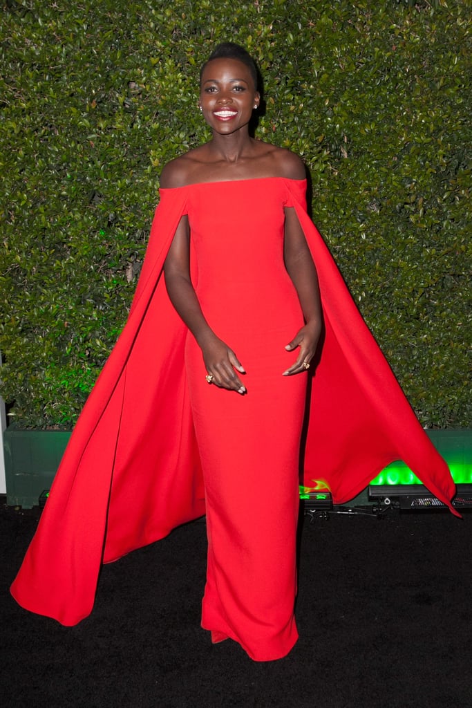 Lupita Nyong'o Dress Spins on the Red Carpet