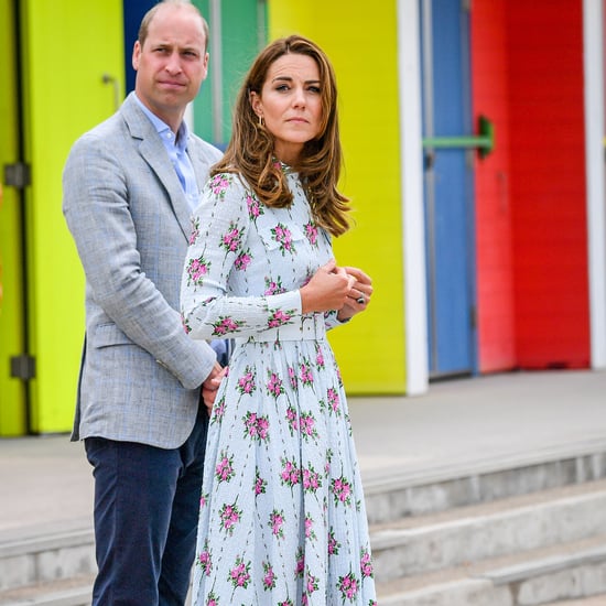 Kate Middleton Wears Floral Emilia Wickstead Dress Again Kate Middleton Wears Floral Emilia Wickstead Dress Again
