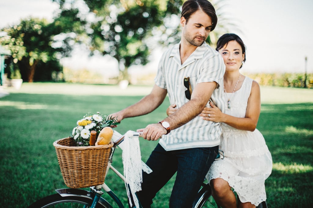 Audrey Hepburn-Inspired Engagement Shoot