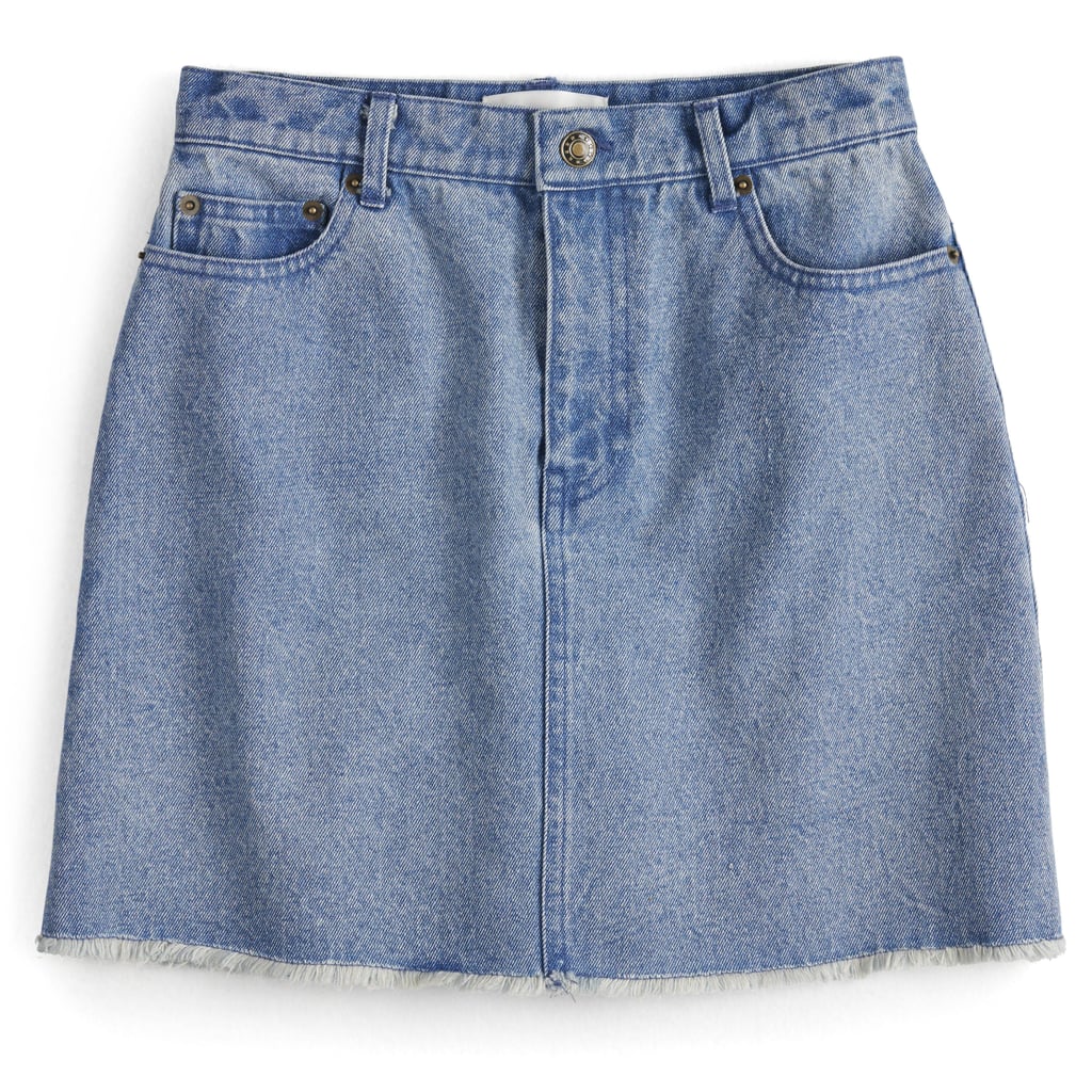 FrayedHem Jean Skirt POPSUGAR at Kohl's Collection 2018 POPSUGAR