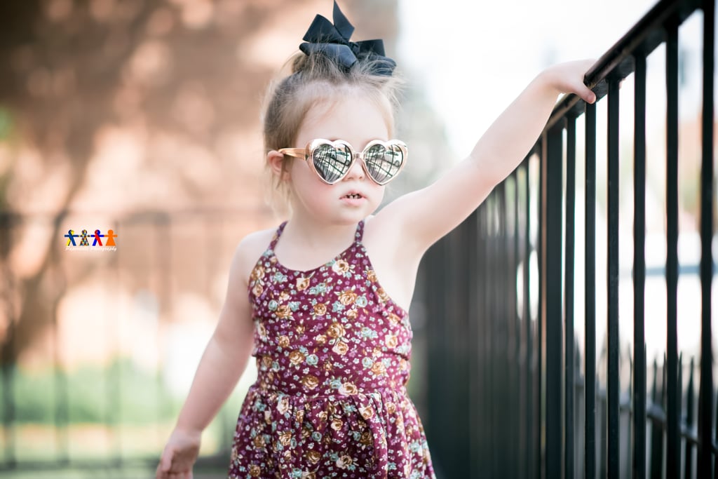 "The most rewarding part of raising my daughter is how she's changed my heart, my mission in life, and love for others. She teaches me daily to appreciate the world through her eyes and how to love and appreciate the beauty in all abilities because there is beauty in every heart God creates. And he doesn't make mistakes. God didn't say 'Oops, how did that extra chromosome get there?' after she was born. No, instead he said: 'You are fearfully and wonderfully made.' Hannah Grace loves with her entire being and I could not be more proud to be the mommy of such an amazing little girl." — Stephanie
