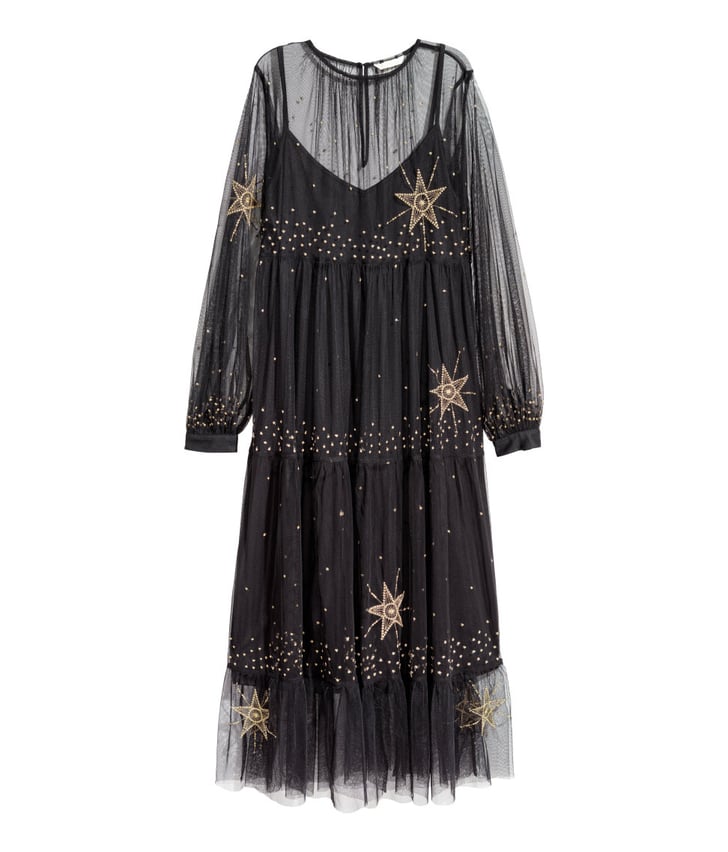 H&M Sheer Mesh Dress H&M Party Dresses POPSUGAR Fashion Photo 7