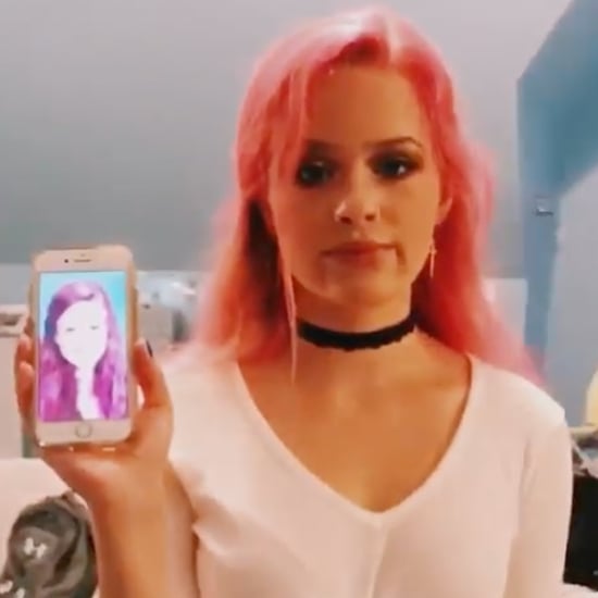 Ava Phillippe's Pink Hair Color Is a Great Throwback Costume
