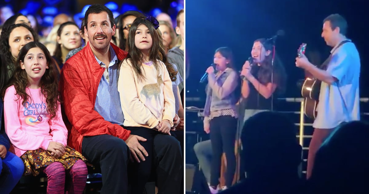 Adam Sandler's Daughters Sing Taylor Swift's "Lover" Video POPSUGAR