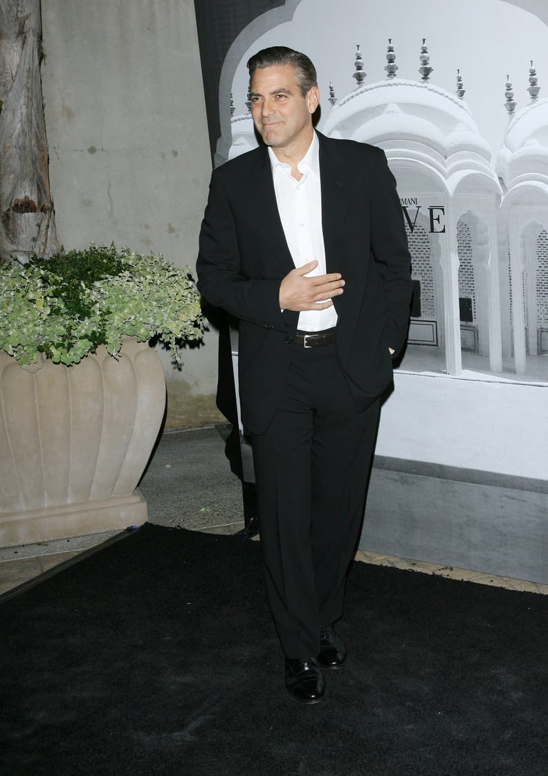 George Clooney at Armani Privé's 2007 Oscars Party