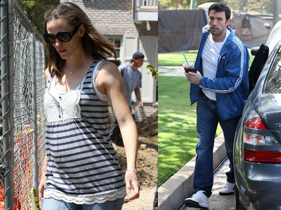Photos of Pregnant Jennifer Garner and Ben Affleck in Brentwood Photos of Pregnant Jennifer Garner and Ben Affleck in Brentwood