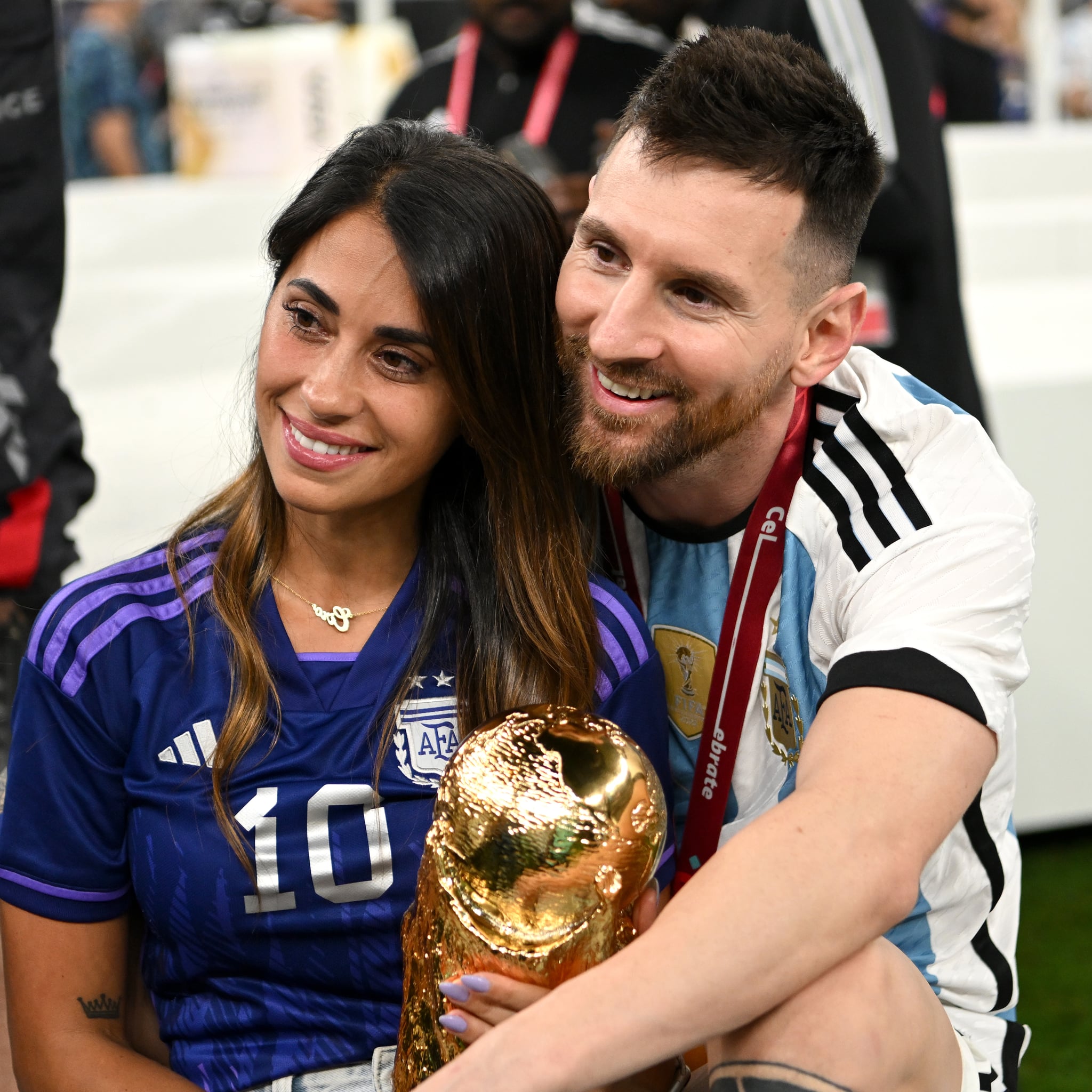 Lionel Messi's Family Celebrate His World Cup Win