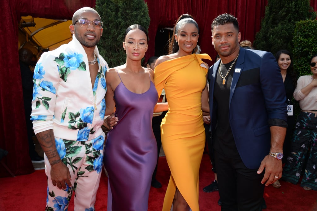 Ciara and Russell Wilson at the 2018 ESPY Awards