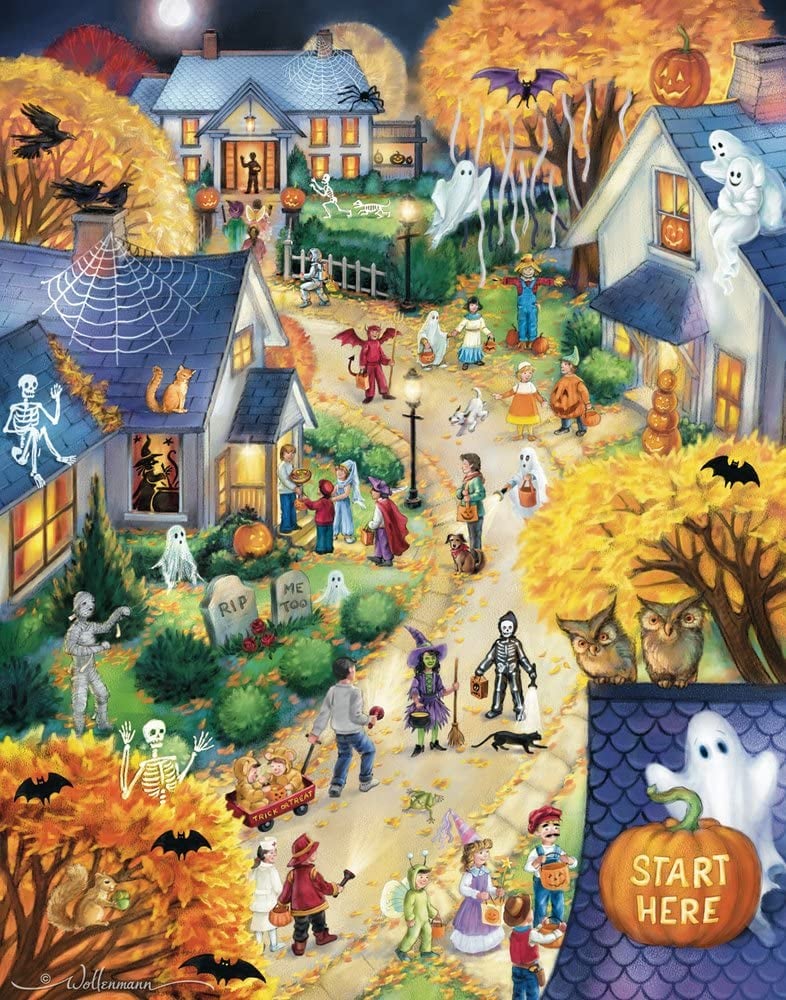 Halloween Town Countdown Calendar