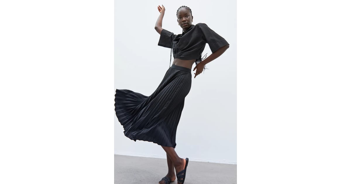 Best Pleated Maxi Skirt H&M Pleated Skirt Best Maxi Skirts to Shop