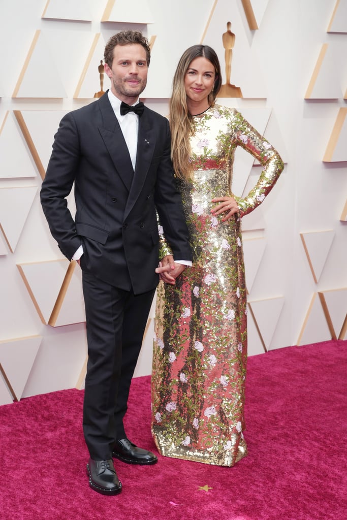 Jamie Dornan and Amelia Warner at the 2022 Oscars