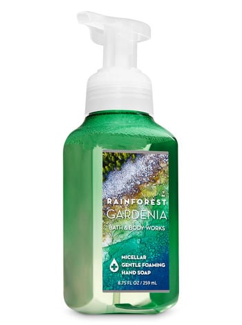 Bath & Body Works Rainforest Gardenia Micellar Gentle Foaming Hand Soap