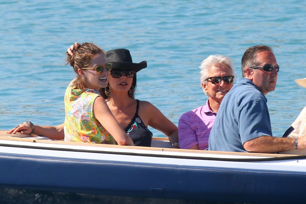 Michael Douglas and Catherine Zeta-Jones in France June 2016