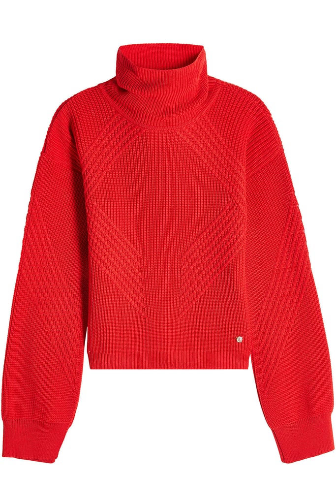 Versace Wool Turtleneck Pullover