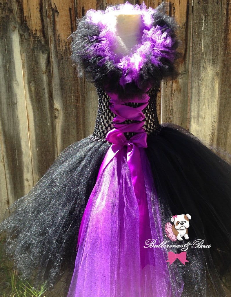 Maleficent-Inspired Tutu Dress Costume | Disney Tutu Dresses Halloween ...