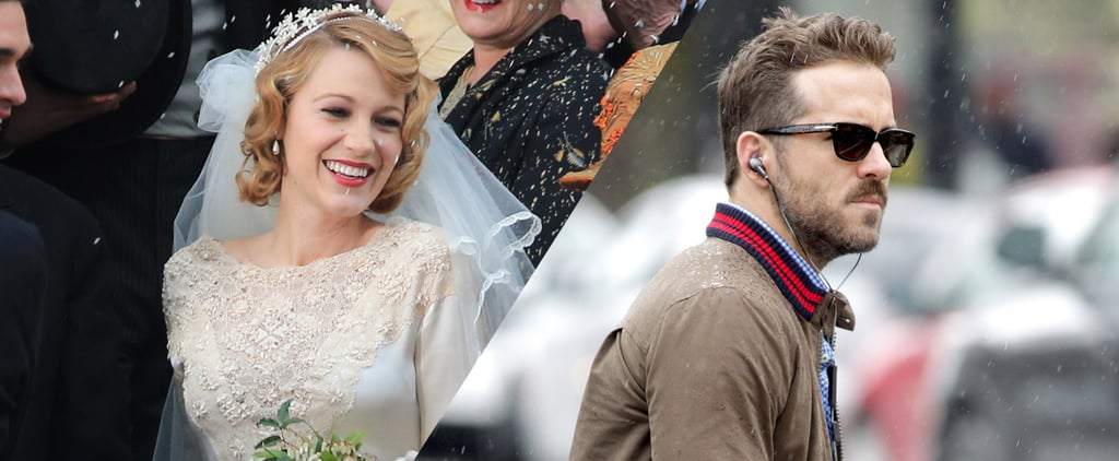 Blake Lively Filming a Wedding Scene For The Age of Adaline