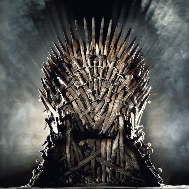 Iron Throne-inspired chair
