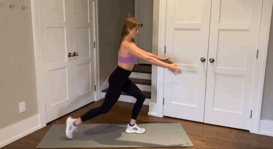 Total-Body AMRAP, Exercise 2: Reverse Lunge