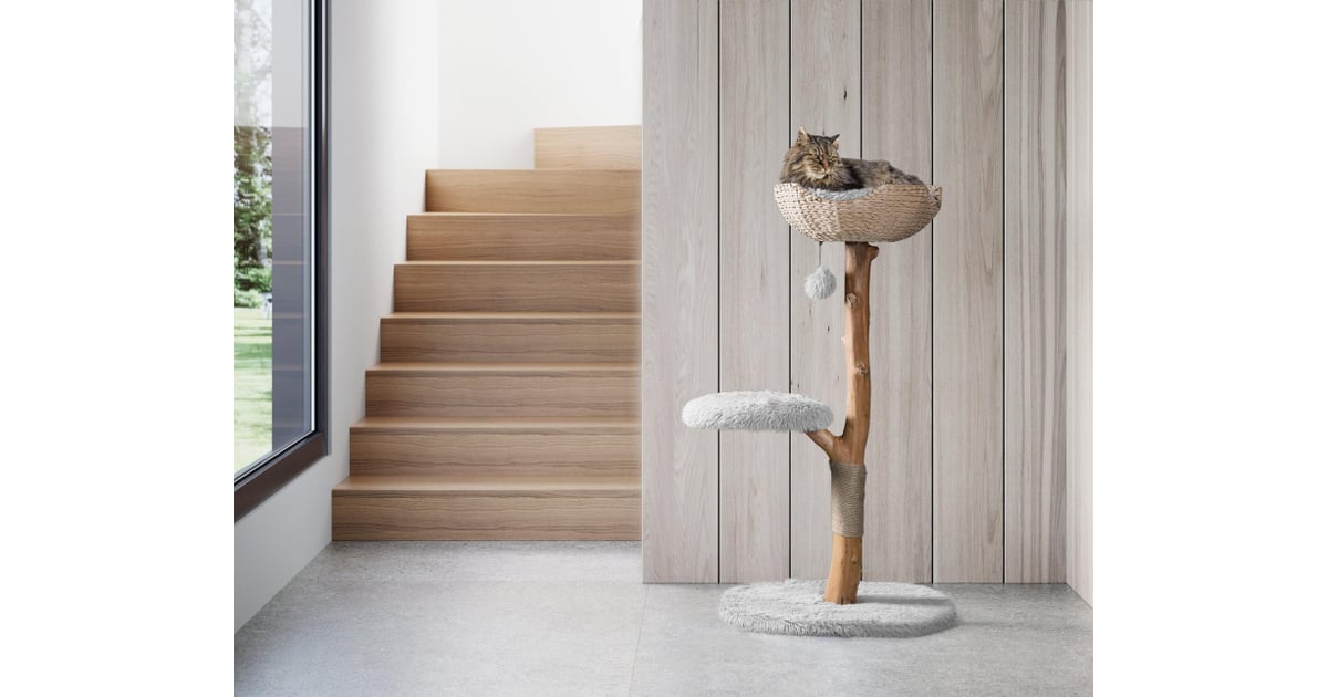 Wooden Cat Condo Cat Trees That Aren't Ugly and Look Great in Your