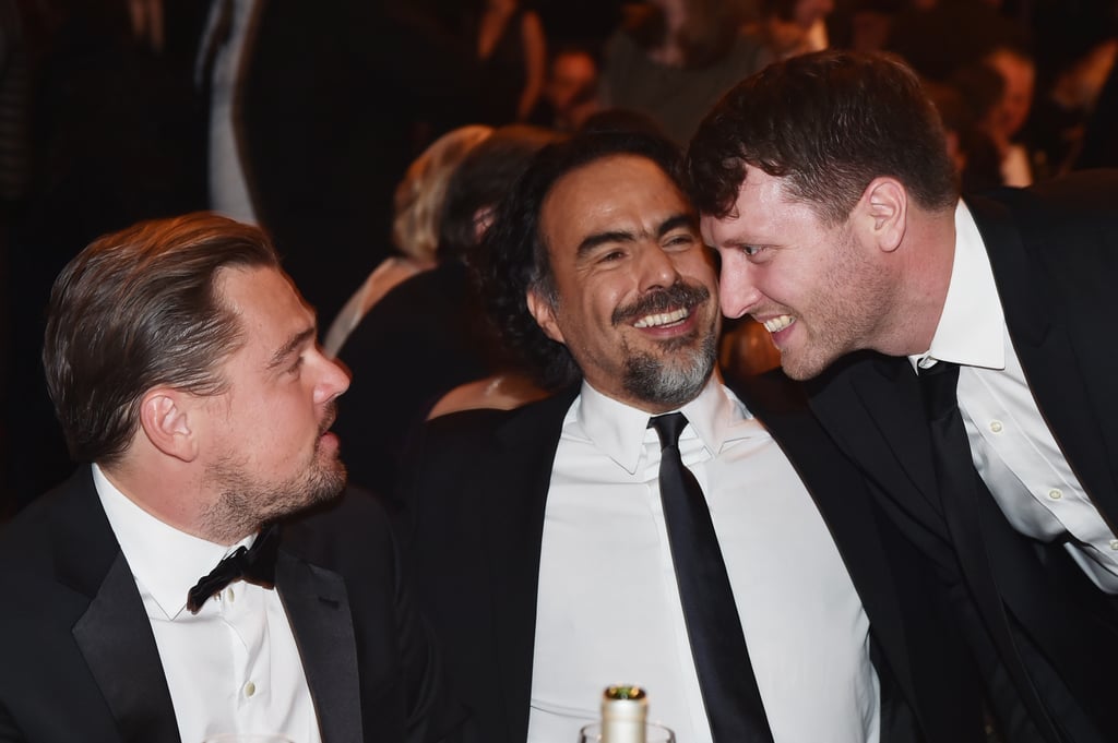 Pictured: Leonardo DiCaprio, Alejandro González Iñárritu, and Matthew Heineman