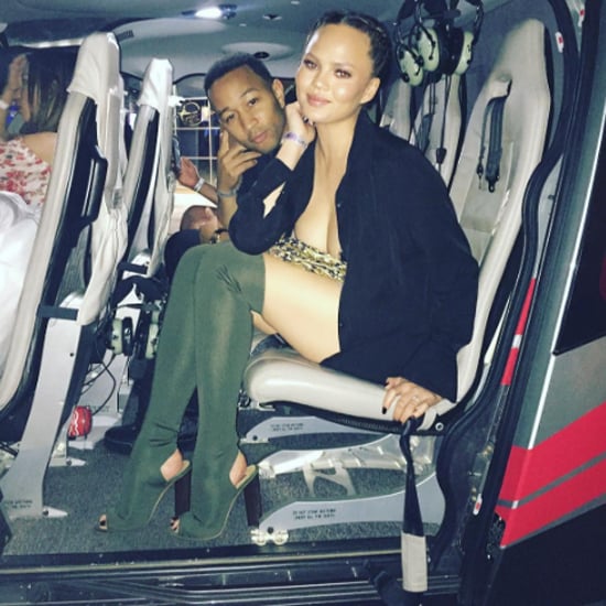 Chrissy Teigen Yeezy Season 2 Boots Instagram June 2016